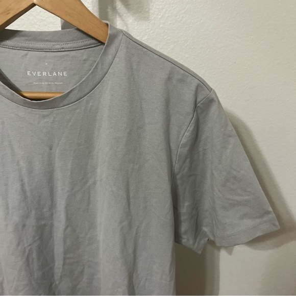 Everlane Men's Cotton T-Shirt Gray Medium - Picture 3 of 5